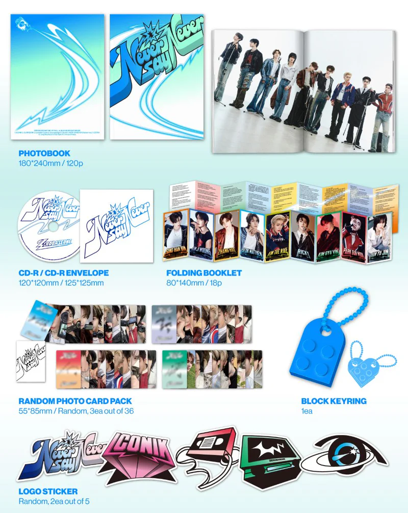 PREORDER] ZB1 Never Say Never Album – CareFlection.in