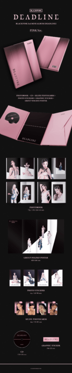 PREORDER] Blackpink Deadline album (Pink ver) – CareFlection.in